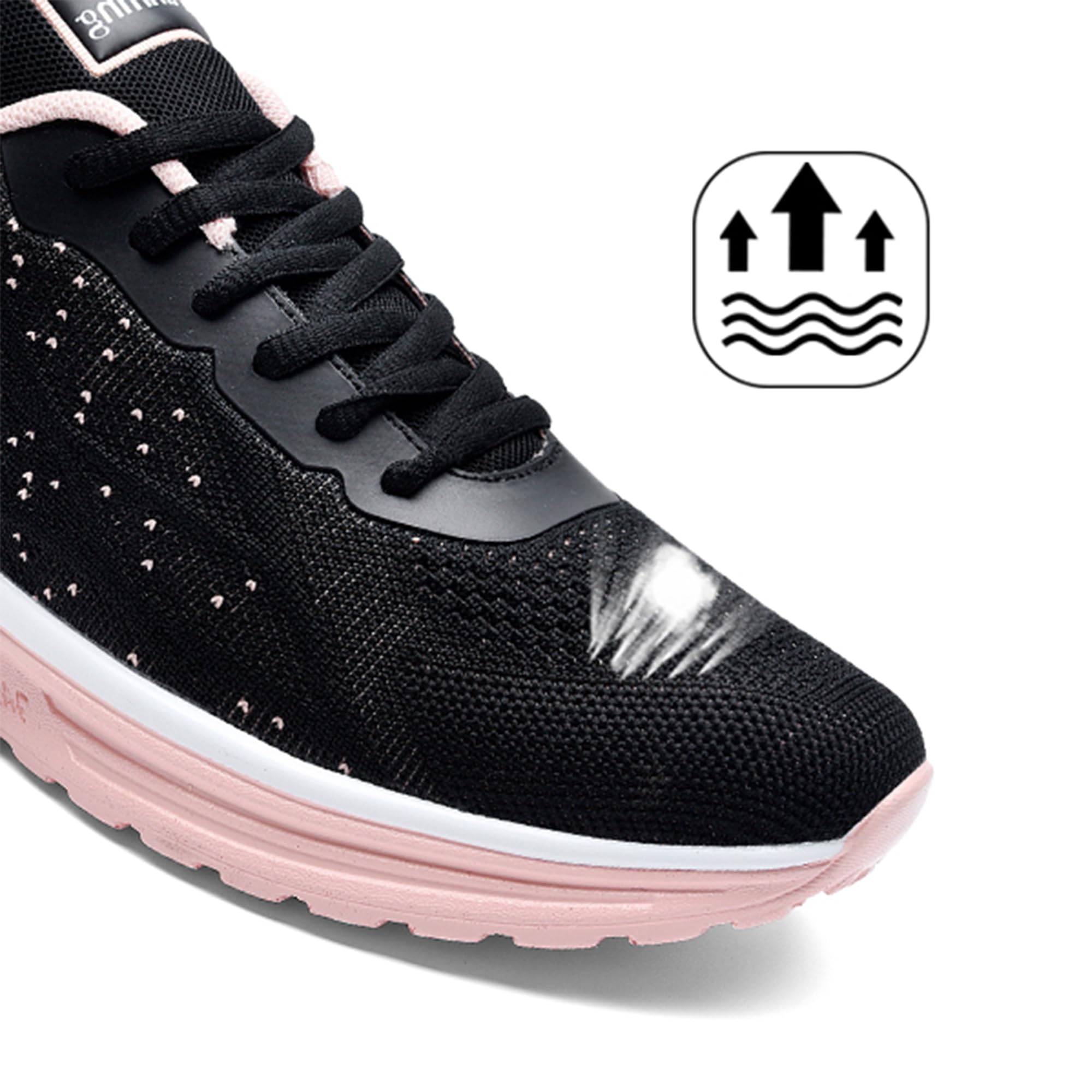 MAFEKE Donna Air Scarpe da Ginnastica Leggero Antiscivolo Respirabile Sportive Scarpa Air Cuscino Corsa Fitness Running Sneakers Casual all'Apert