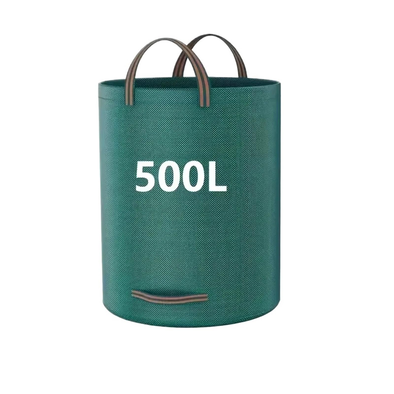 Garden Waste Bags With Handles Heavy-Duty PP Garden Waste Bags - Reusable Yard Debris With Industrial Fabric And Handles For Plant, And Leaf Collection(500L-80x100cm)