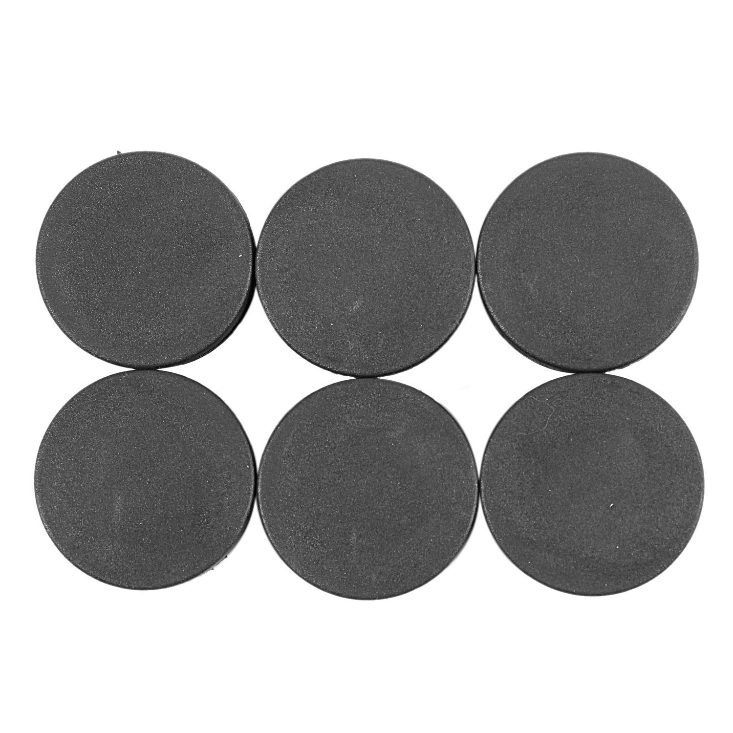 10 Bouchons Cache-trou 5 Mm IROX Noir Plastique Tête 7 Mm Bouchon Cache