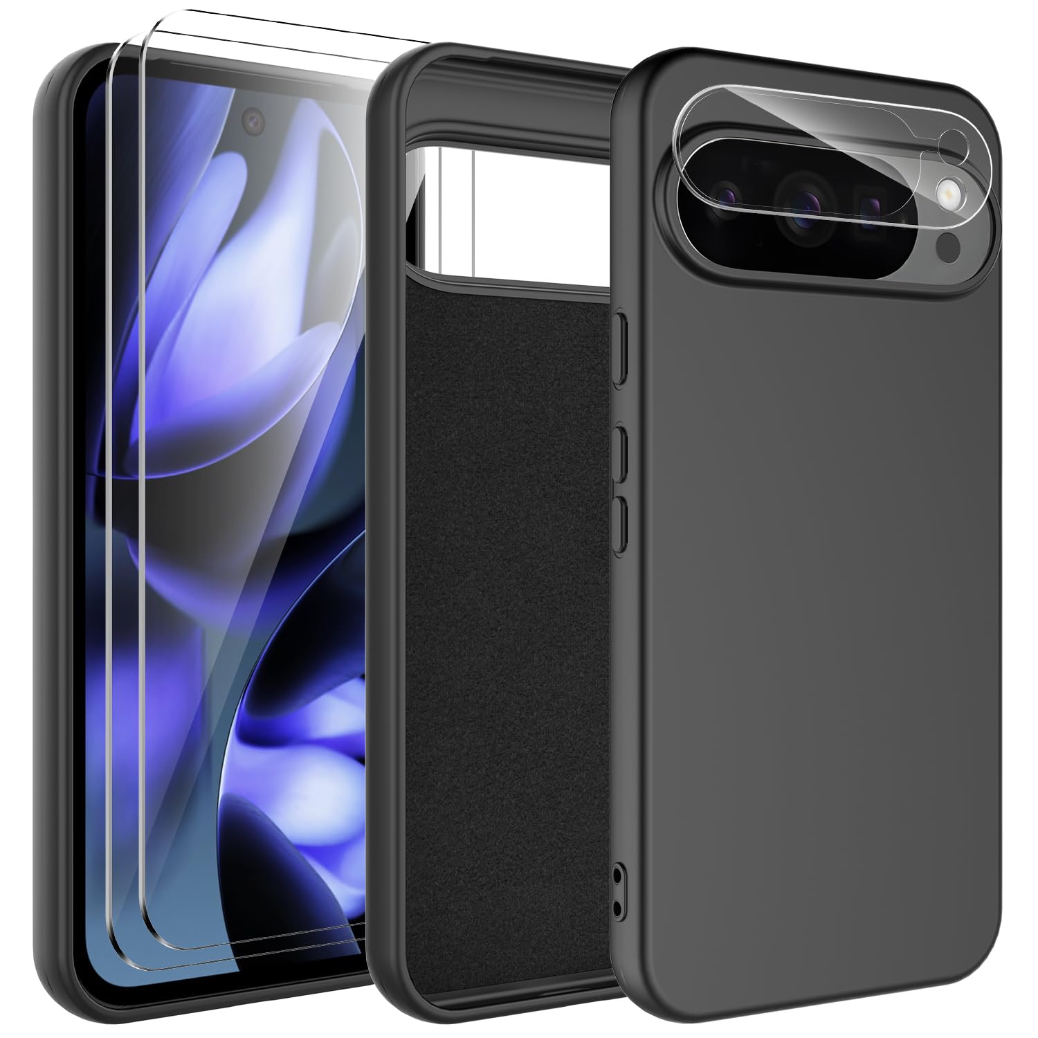 Coque De Protection Pour Google Pixel 10 / 10 Pro / 10 Pro XL - Bumper Antichoc Avec Anneau Magnétique