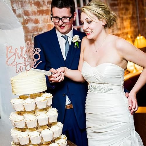 Miniatura 5 de 1 paquete de decoración de pastel de novia para ser decoración de tartas, decoración de pasteles de novia a ser, boda, despedida de soltera,