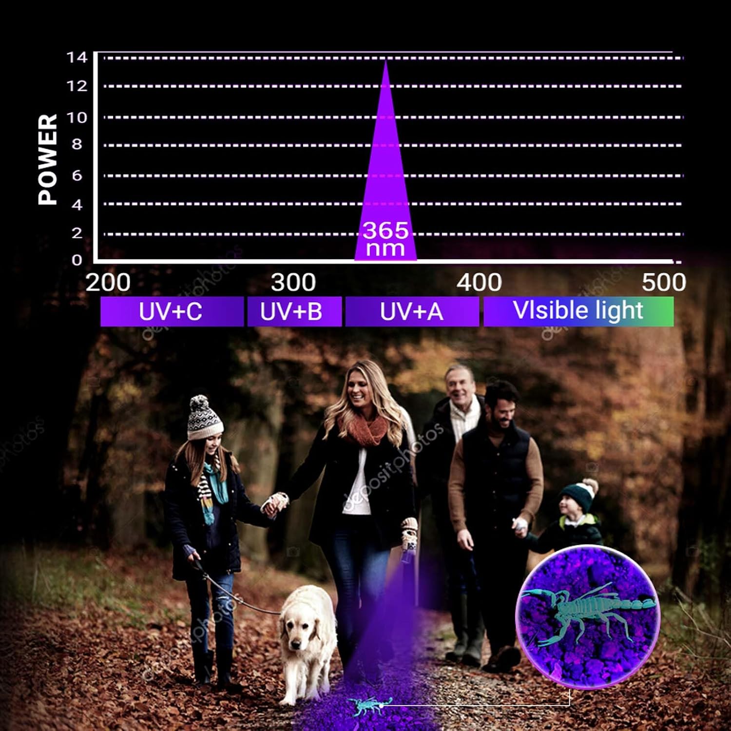 NEXTORCH 365nm UV Light Led Blacklight Flashlights Detector Ultraviolet Pocket-Size LED Torch for Pets Urine and Stains Find Stains on Carpet, Rugs 3D Printed Resin Curing Light C1UV