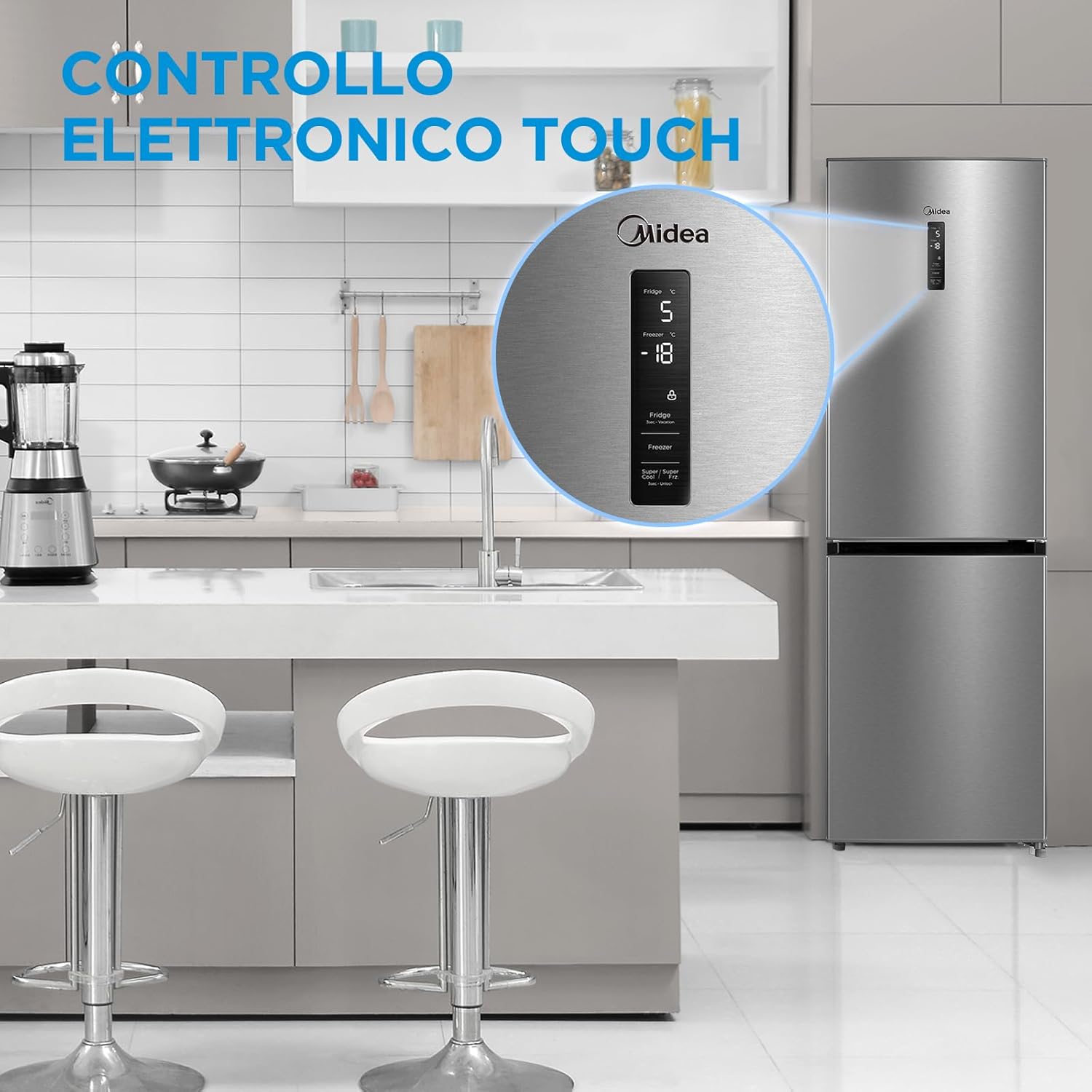 Midea Refrigerator Digital Control Panel