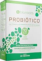 Probiótico 10 Bilhões de UFC 30 Cápsulas - Bioroots - Equilíbrio da Flora Intestinal