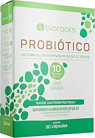Probiótico 10 Bilhões de UFC 30 Cápsulas - Bioroots - Equilíbrio da Flora Intestinal