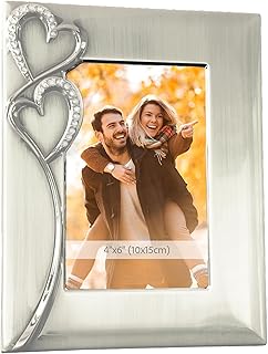 12 Living Room Sitting Area Ideas for Relaxing Zones 59 Silver Picture Frame 4x6 with Hearts – Thoughtful Gift Idea for Weddings...