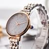 Women's Quartz Watch Exquisite Bangle Bracelet Minilistic Style Diamond Dial Leaf Shaped Crystal Glass Round Watch Case Everyday Classic Gifts