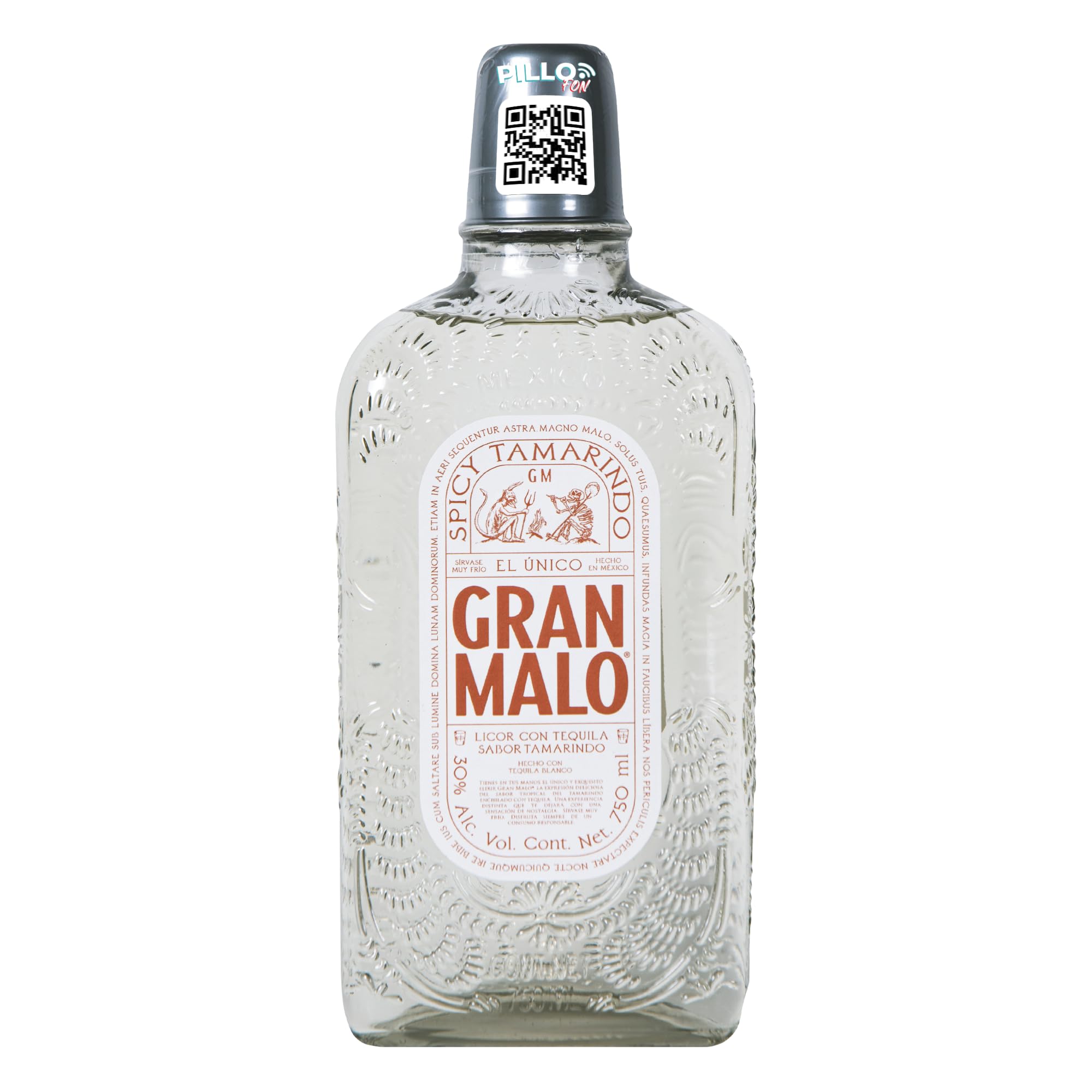 Gran Malo PILLOFON Licor con Tequila Spicy Tamarindo 750 ml