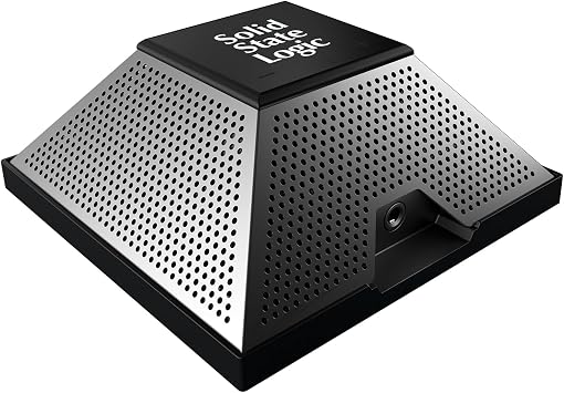Solid State Logic SSL CONNEX, Portable USB Microphone. Conferencing, Content Creation, Live Streaming, Music Recording on PC/Mac, Quad Condenser Microphone Array and 4 User Modes