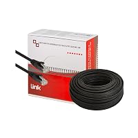 LINK LK6A100BL - Matassa Cavo di rete categoria 6A U/UTP LK6A100BL (100 metri)