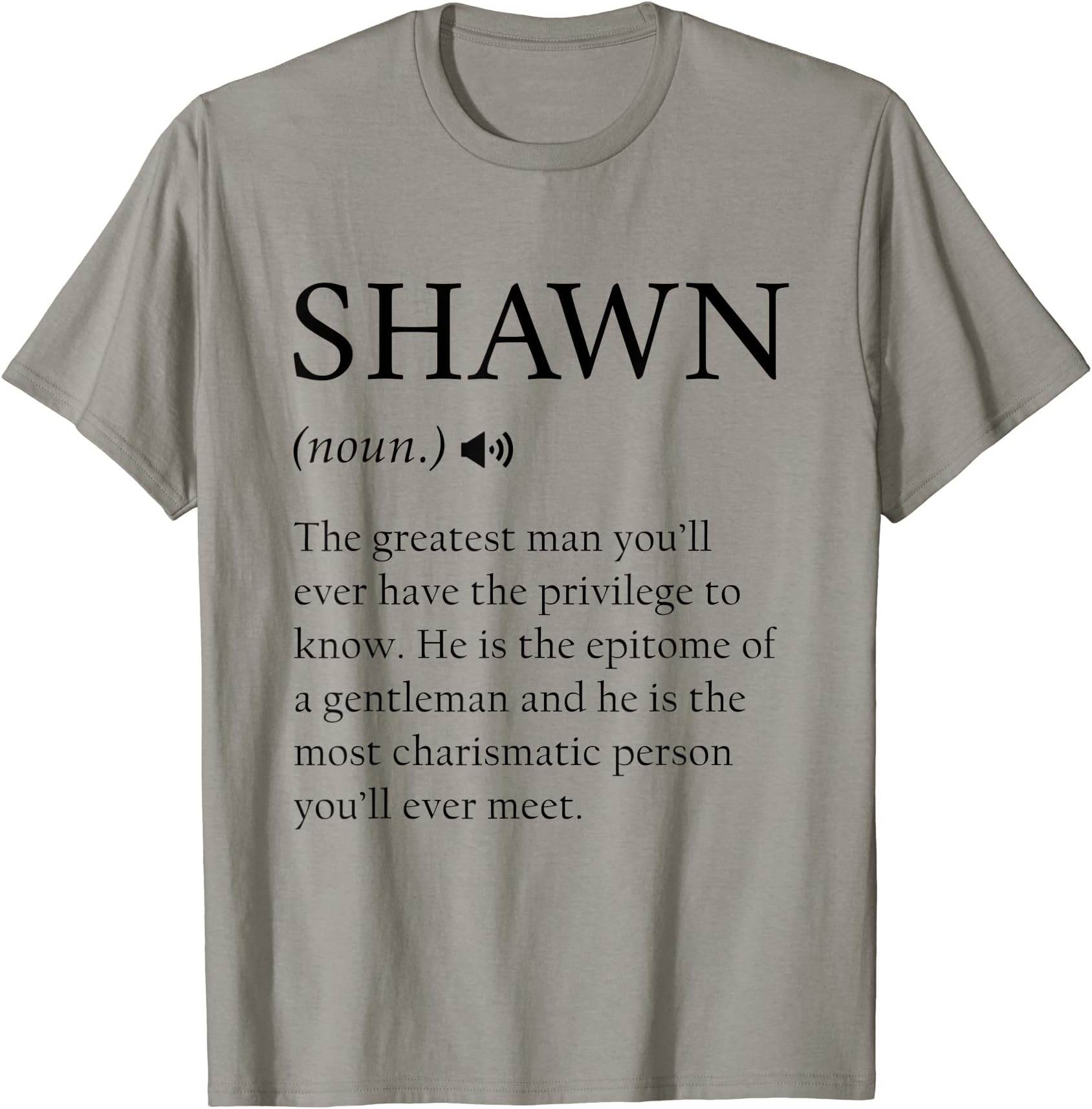 SHAWN FUNNY DEFINITION GIFTS FOR SHAWNSHAWN SARCASTIC DEFINITION GIFT FOR SHAWN T-Shirt