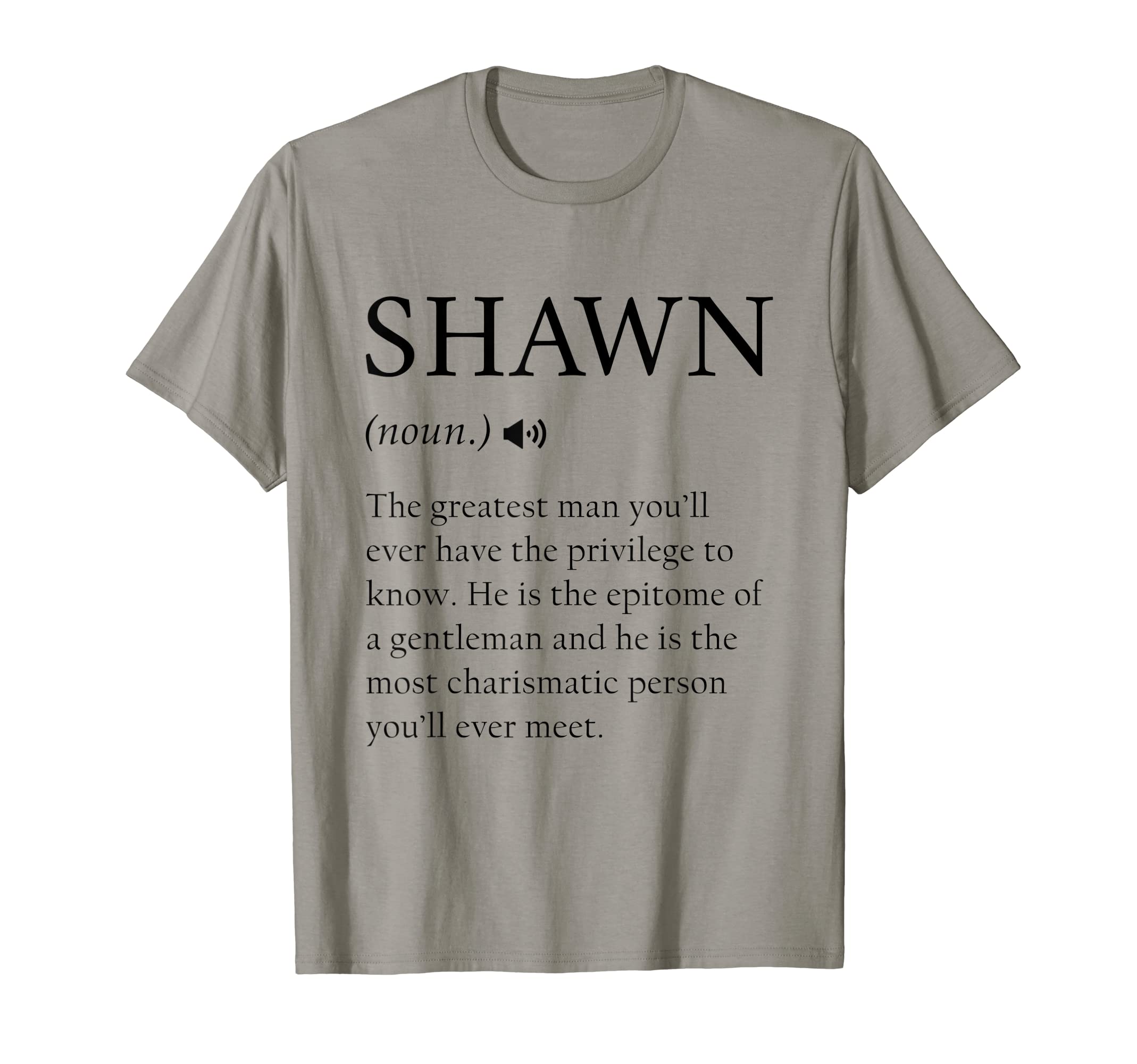 SHAWN FUNNY DEFINITION GIFTS FOR SHAWNSHAWN SARCASTIC DEFINITION GIFT FOR SHAWN T-Shirt