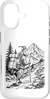 Mountain Goat Hiking Backpack Trail Backpacking Camping Case for iPhone 17