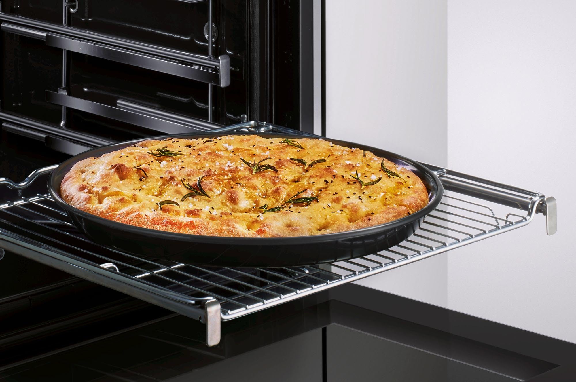 Bosch HEZ617000 Accessoire pour Four/Moule à pizza/Anthracite/Émaillé
