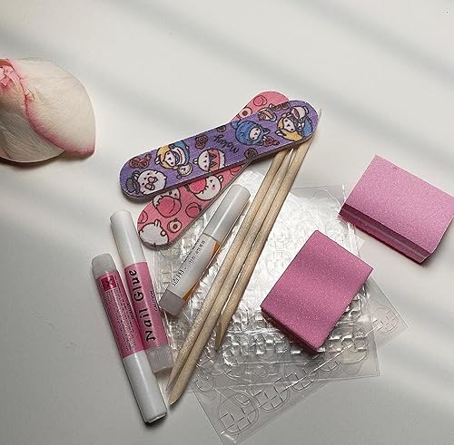 Miniatura 4 de 10 Pcs Press on Fake Nails Luxury Crystal and Acrylic Butterfly Full Cover Nail Tips Stick on Nails Ballerina Shape Nail Artfor Party Daily and