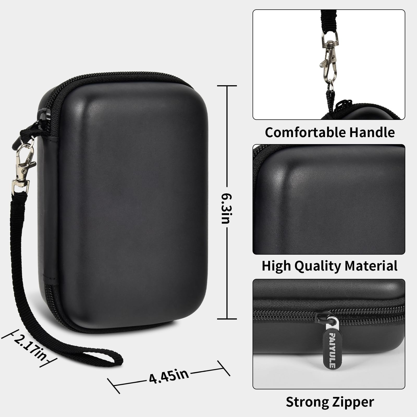 PAIYULE Custodia da viaggio compatibile con console di gioco portatile retrò RG40XX V, organizer per emulatore portatile, borsa da trasporto per console di gioco Android (solo scatola)