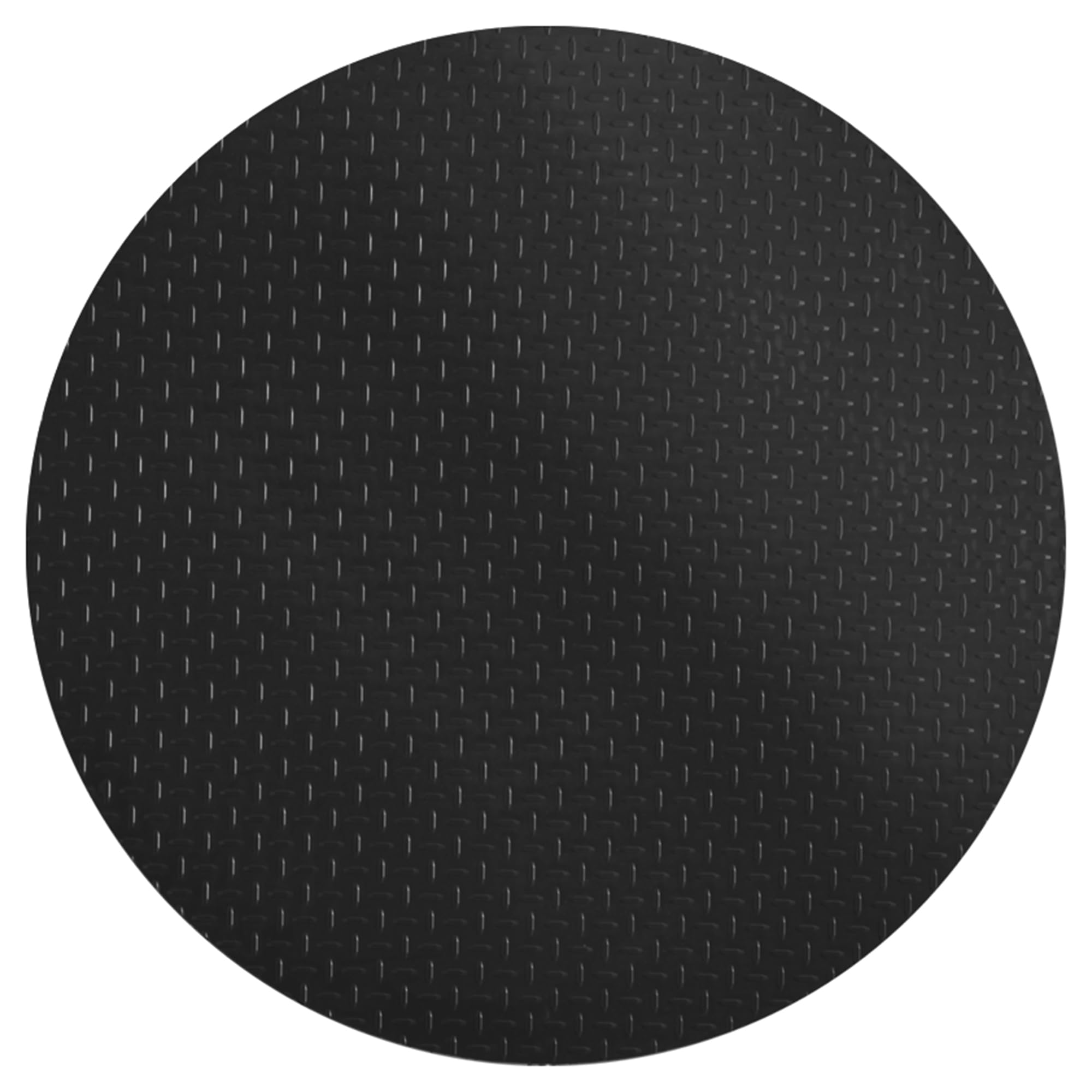 Resilia Tapis de Protection pour Grille et Garage Black - Round
