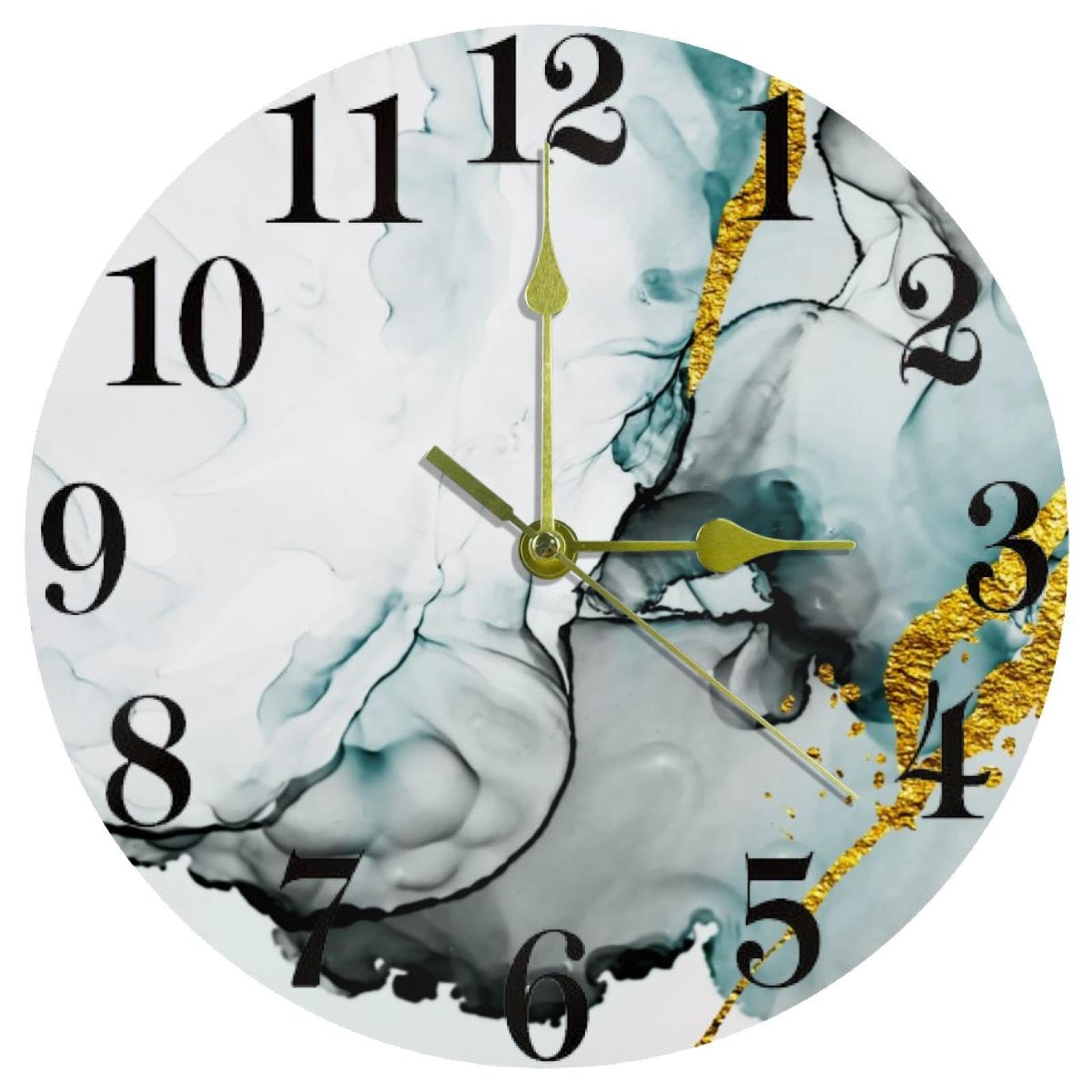 Horloge murale fonctionne à piles à quartz pour bureau et école