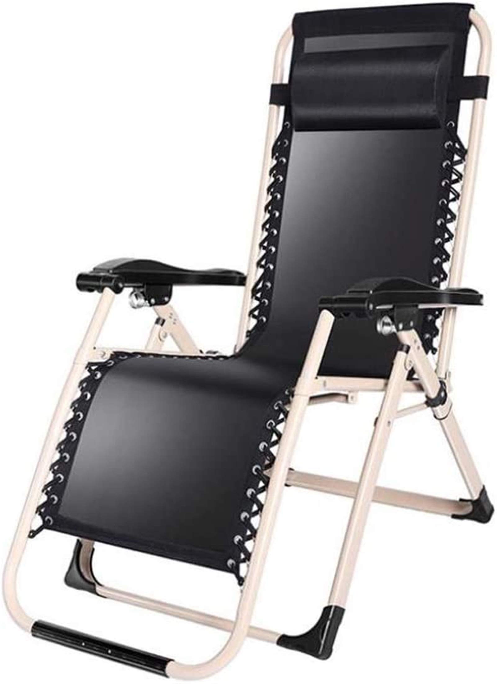 Chaise longue de plage résistante aux intempéries pliante pour camping
