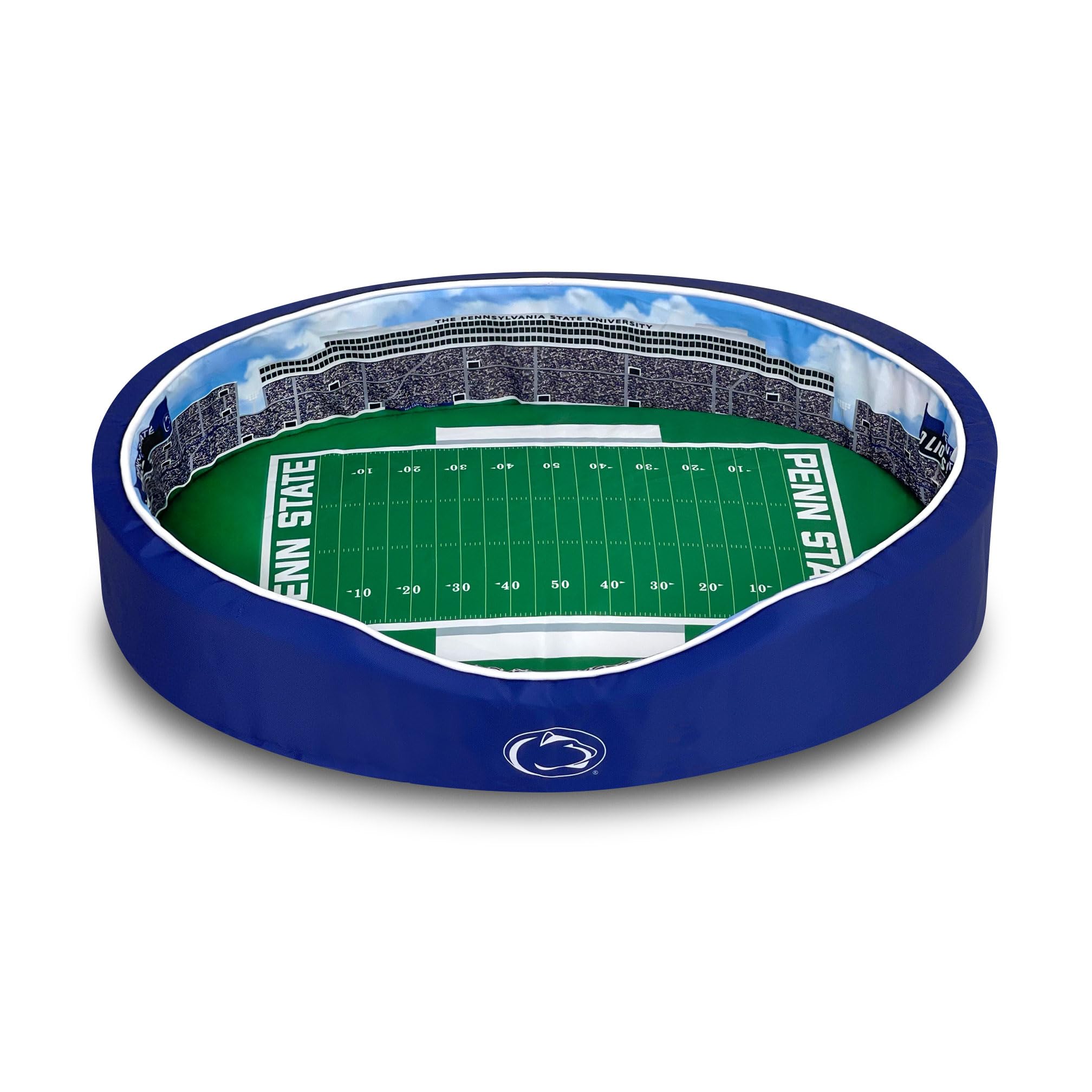 StadiumSpot Penn State Nittany Lions Small Oval Dog Bed