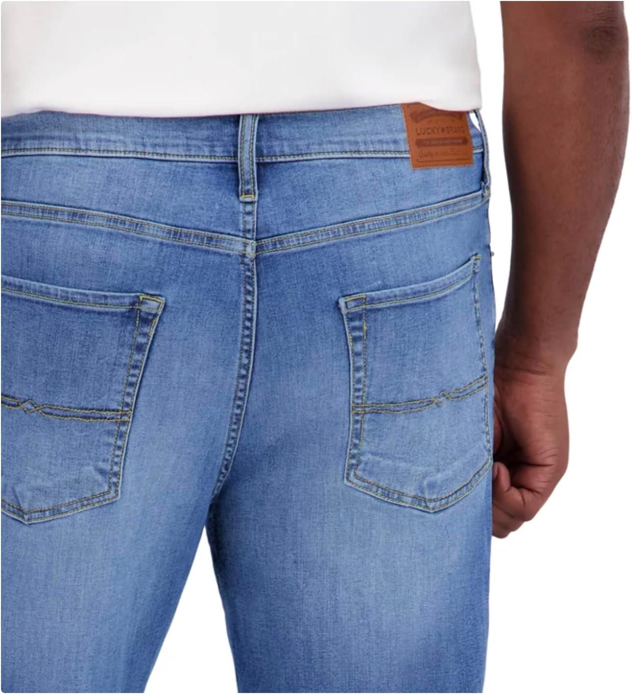 Lucky Brand Men's 223 Straight Leg Stretch Denim Jean