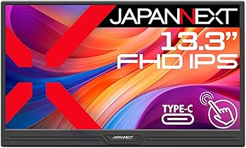 Amazon.co.jp: JAPANNEXT 13.3インチ IPSパネル搭載 10点マルチタッチ