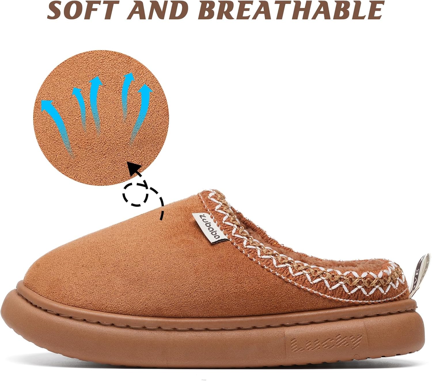 Kids Slippers Girls Boys Faux Fur House Slippers Fuzzy Indoor Shoes Warm Memory Foam Soft Plush Bedroom - Image 4