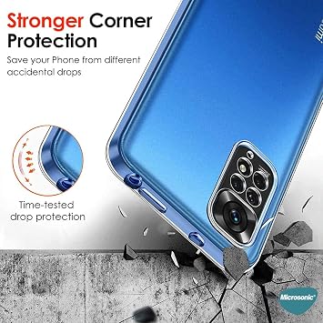 Microsonic Xiaomi Redmi Note 11 Pro 5G için Kılıf Transparent Soft Şeffaf [Redmi Note 11 Pro 5G ile Uyumlu Kılıf - Şeffaf]