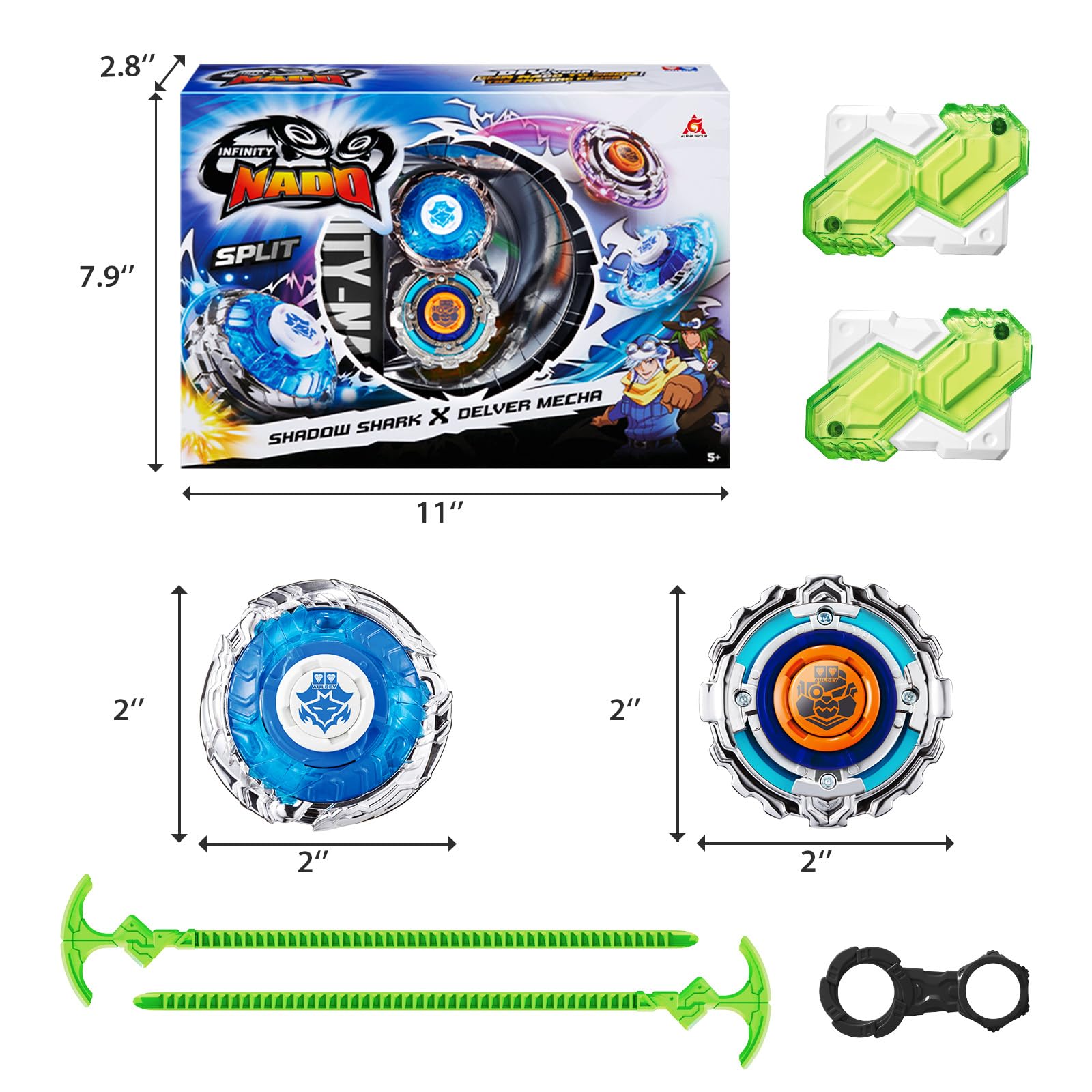 Infinity Nado Split Spinning Top : Amazon.ca: Toys & Games