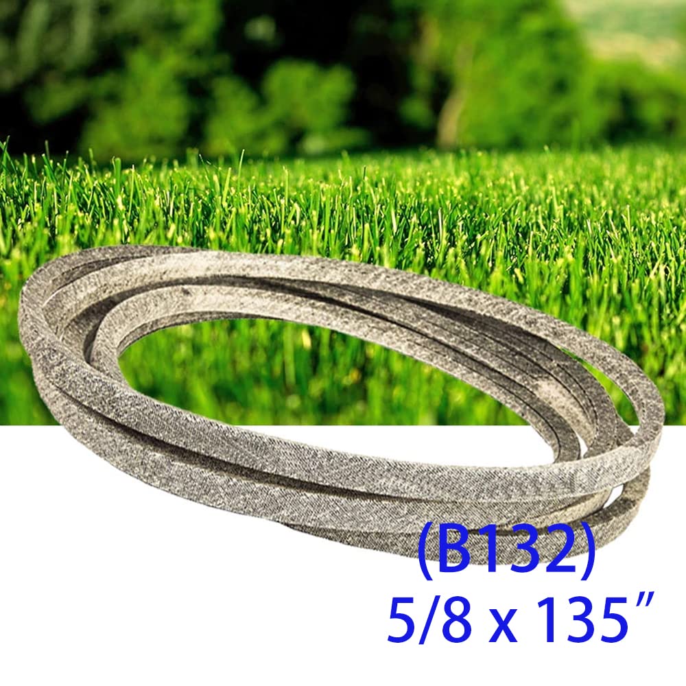 Mower Drive Belt 754(954)-04319, (B132) 5/8 x 135 Replacement Parts Belt Compatible for MTD CUB Cadet