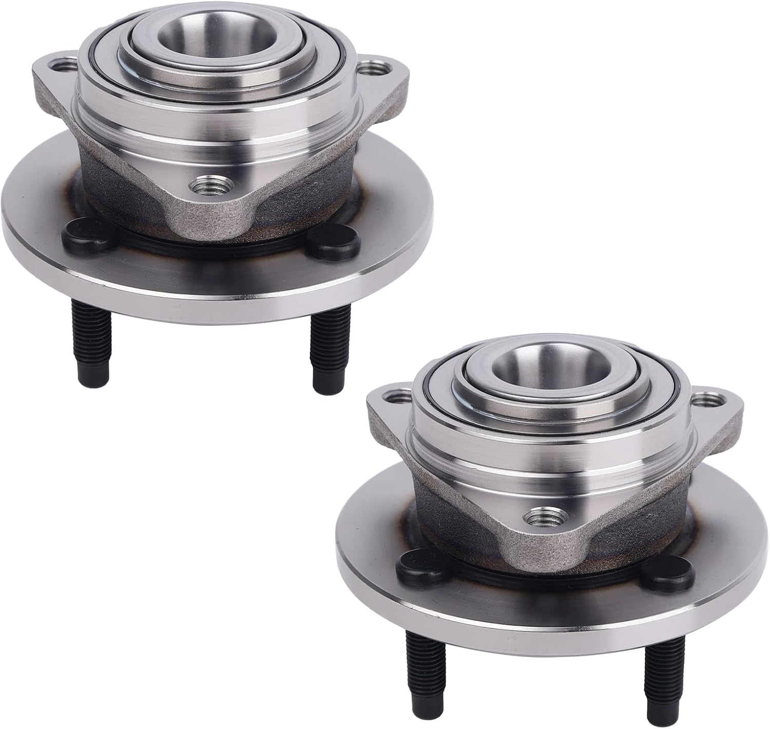 PAROD 2PCS 513205 Front Wheel Hub Bearing Assembly Compatible with 2005-2010 Chevy Cobalt, 2007-2009 Pontiac G5, 2005-2006 Pontiac Pursuit, 2003-2007 Saturn Ion Non-ABS 4 Lugs