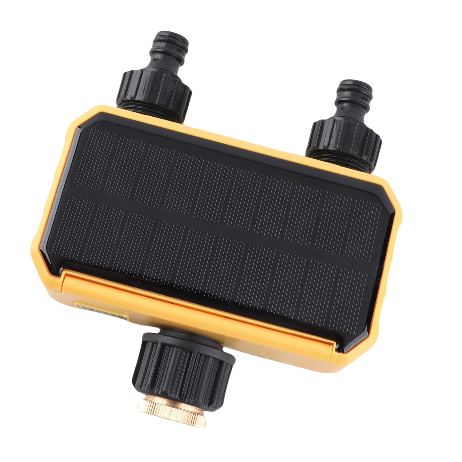 Domary Temporizador de Aspersor Solar, de Riego Automático Eficiente para Jardín, Cuidado Plantas, ABS, Adecuado para Patio, Balcón, Pared Verde del Hogar, Temporizador Agua