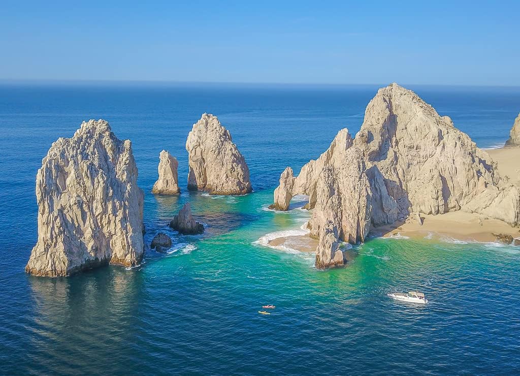 Noah Jigsaw Puzzle Aerial View of The Arch of Cabo San Lucas, Mexico 1000 Pieces