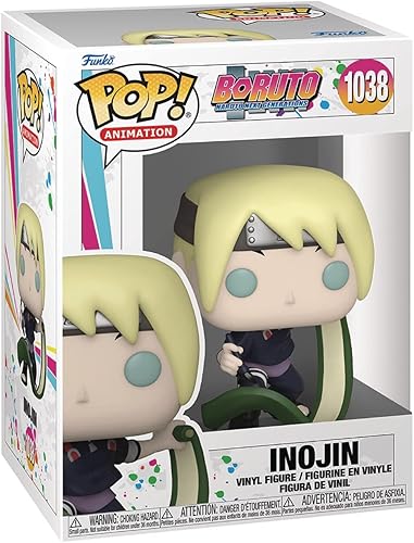 Miniatura 3 de POP Boruto: Naruto The Next Generation - Figura de vinilo Inojin Funko (paquete con funda protectora de caja compatible), multicolor, 3.75 pulgadas
