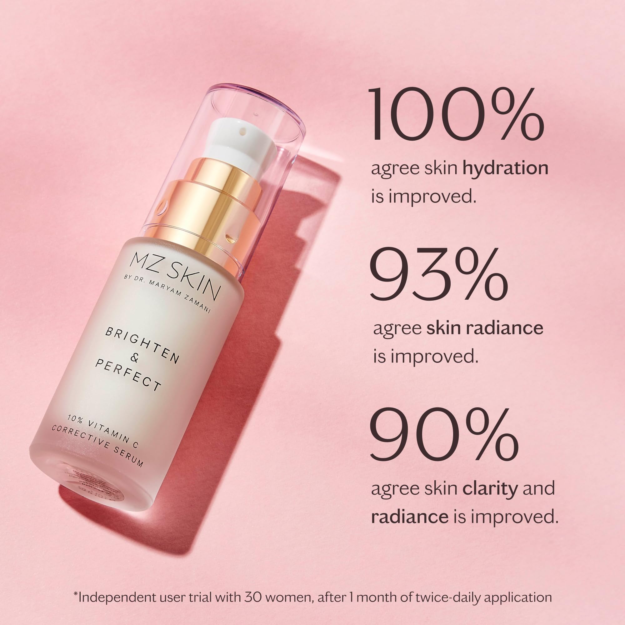 MZ Skin Brighten & Perfect 10% Vitamin C Corrective Serum 30ml