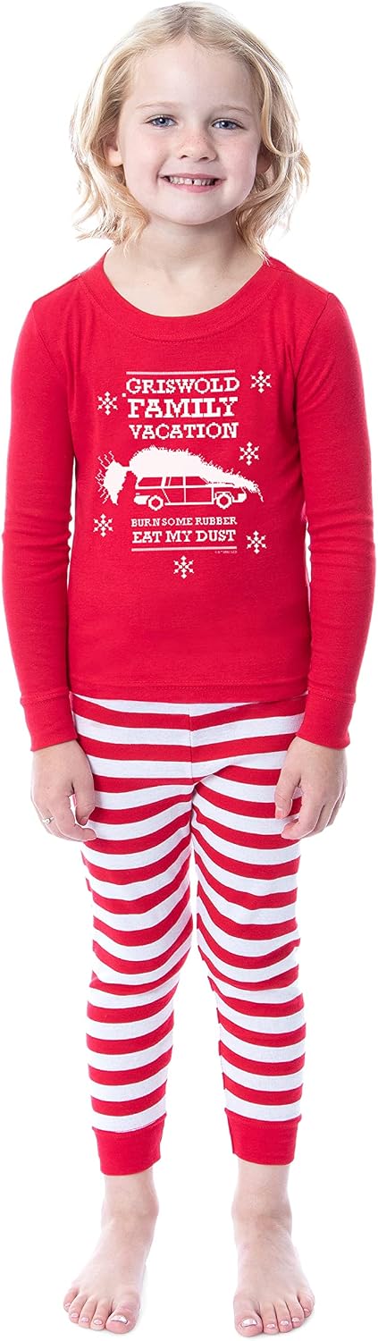 INTIMO National Lampoon's Christmas Vacation Griswold Sleep Tight Fit Family Pajama Set