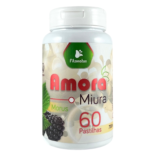 Amora Miura 60 Comprimidos Suplemento Natural 550 mg Vegano Fitonatus