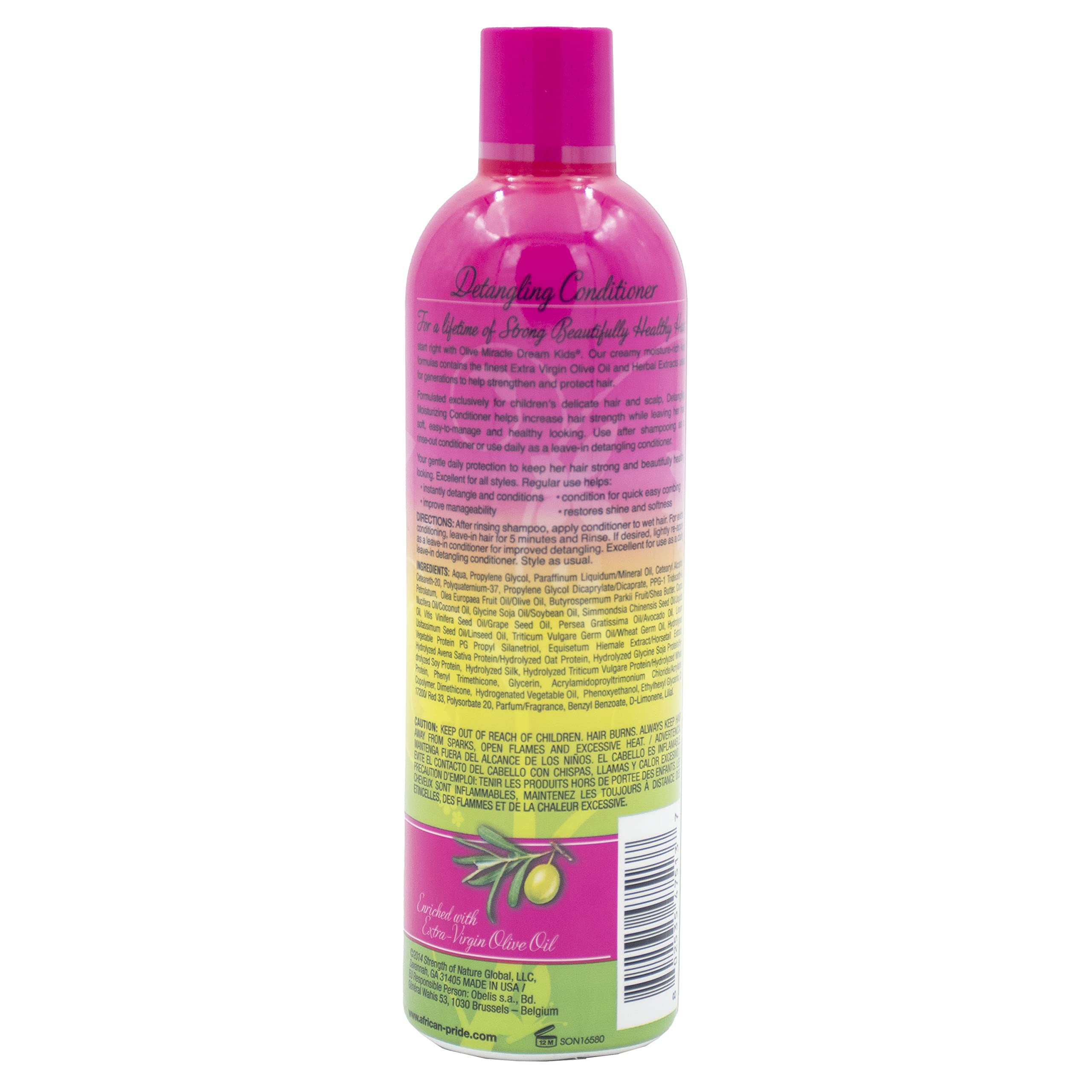 African Pride Dream Kids Instant Moisturizing Detangler Olive Miracle (236 Ml) | Delivery Near Me - View #3