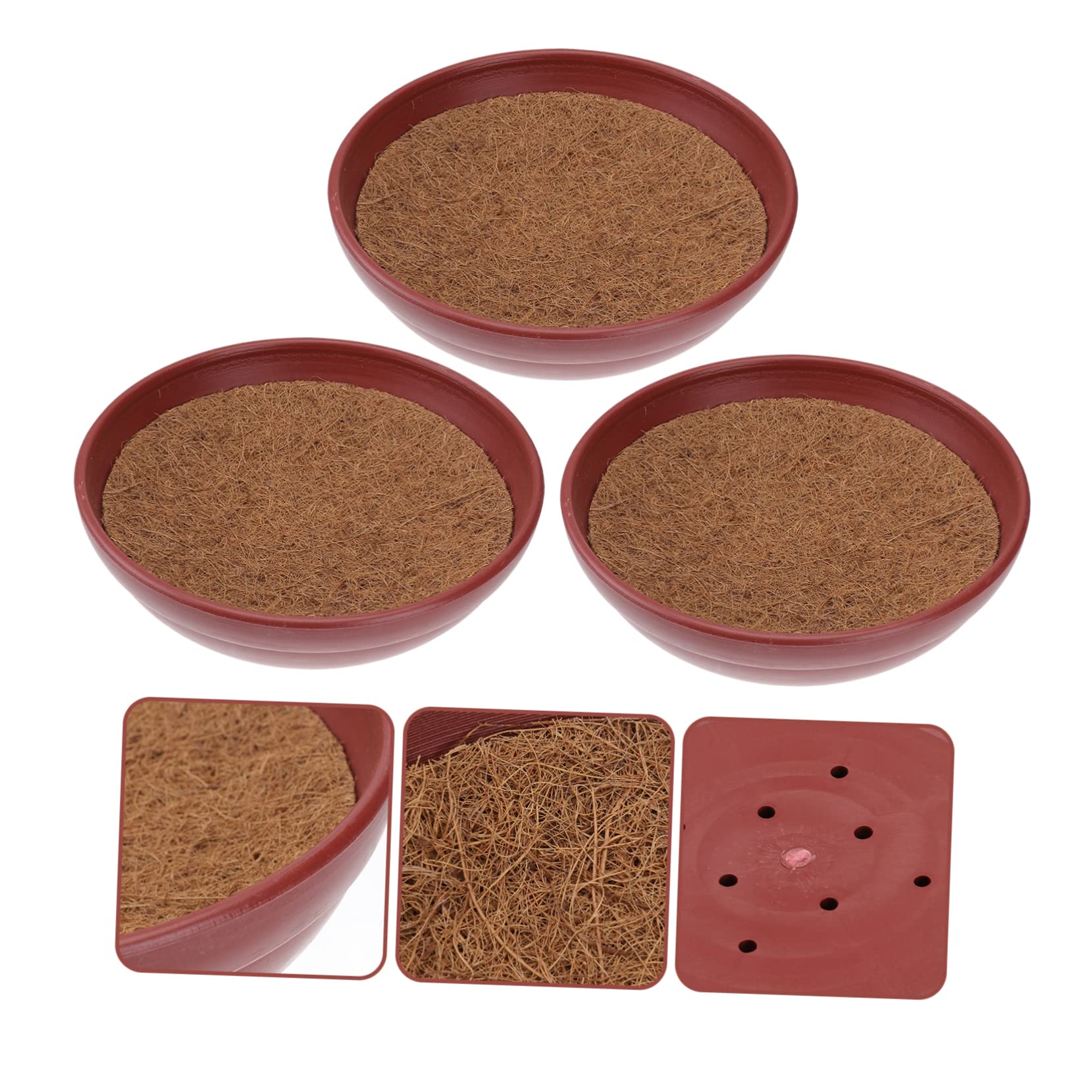 Nid de Pigeon en Plastique, Lot de 3 Sets de Sets de Sets pour Oiseaux