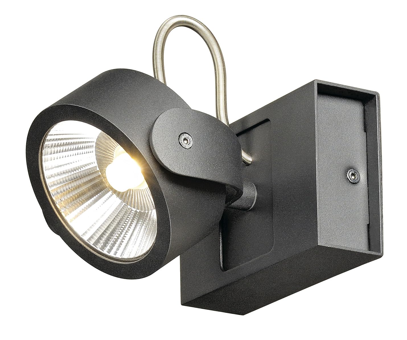 Kalu Wall And Ceiling Light Single-Headed LED 3000K Black 60 degrees SLV Lighting