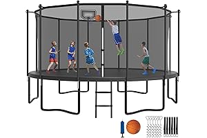 YORIN Trampoline 14FT Trampoline for Kids Adults 1500lbs