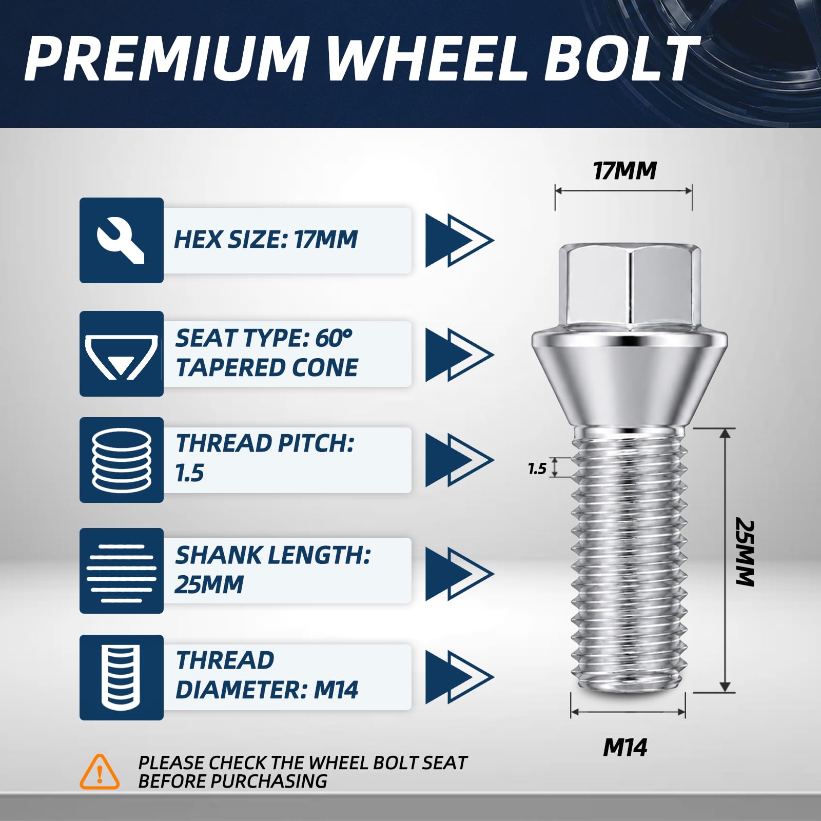 Separadores de ruedas 5 x 112 40 mm 2 x 20 mm NLB:66.45 para