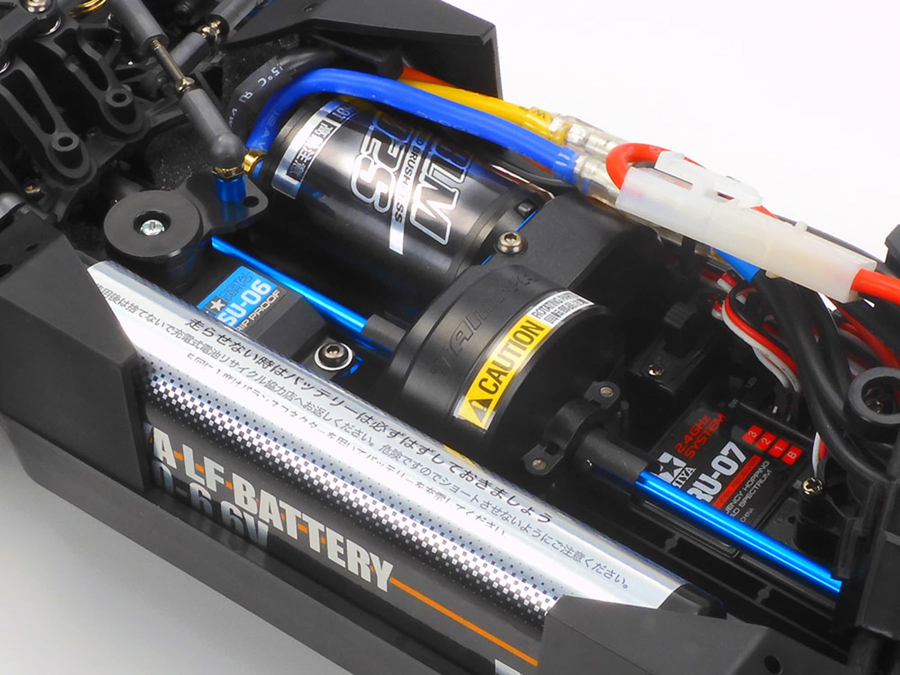 TAMIYA 58707 1:10 RC XV-02 PRO Chassis Kit Kardan - ferngesteuertes Auto, RC Chassis, Modellbau, Bausatz zum Zusammenbauen, Hobby, Basteln, Unlackiert