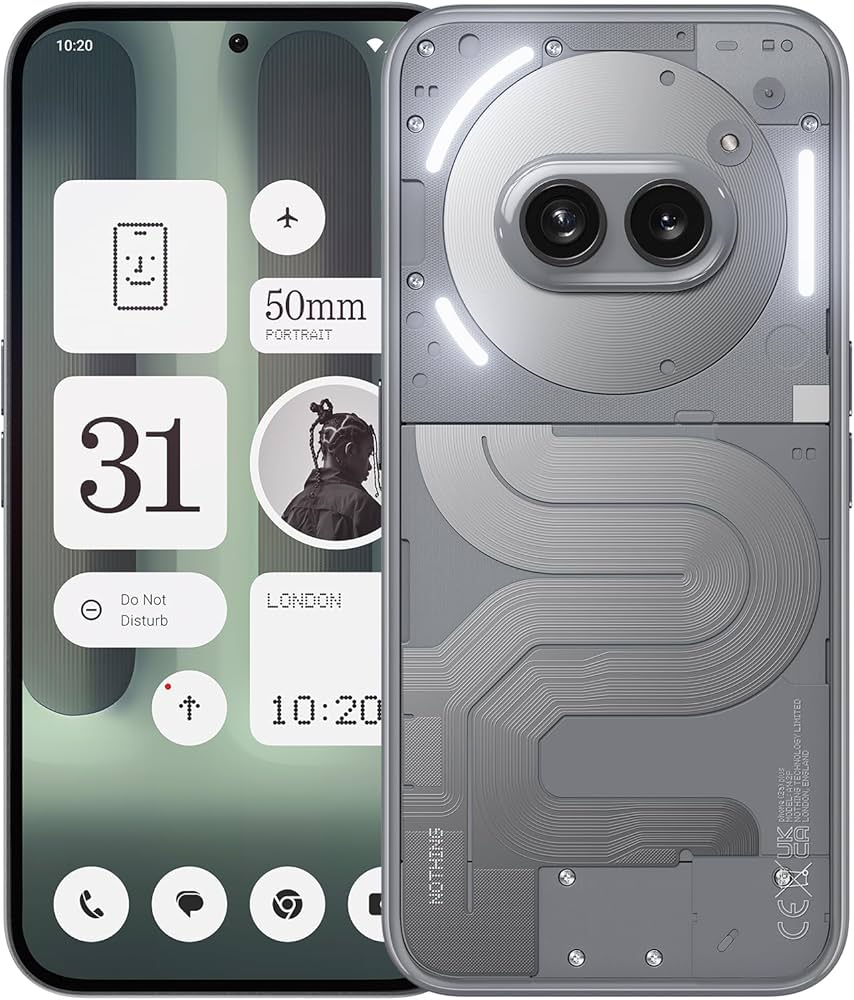 Nothing Phone (2a) ミルク(12+256GB) Nothing Phone (2a) (12 GB / 256 GB) White - Mobile phone