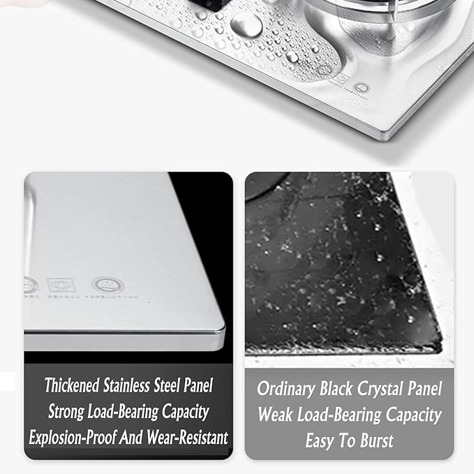 Estufa de Gas 2 Puestos 5.2/7.0 KW Temporizador 180 Minutos miniatura 5