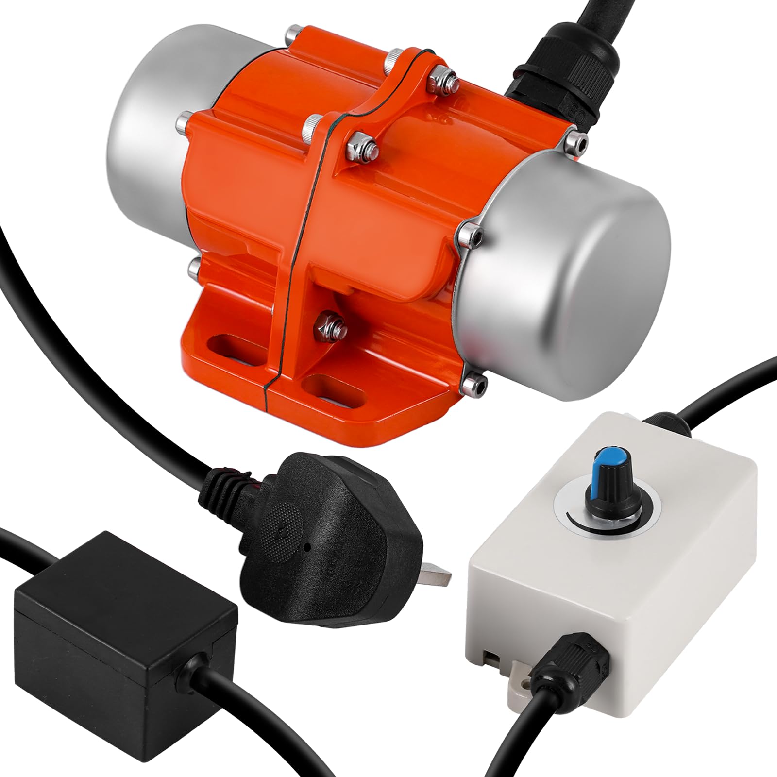 MXBAOHENG Elektrischer Vibrationsmotor mit Stecker 30 W Erregungskraft 20kg
