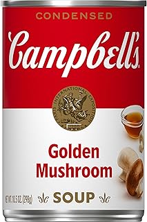 Campbell's Condensed Golden Mushroom Soup, 10.5 Ounce Can