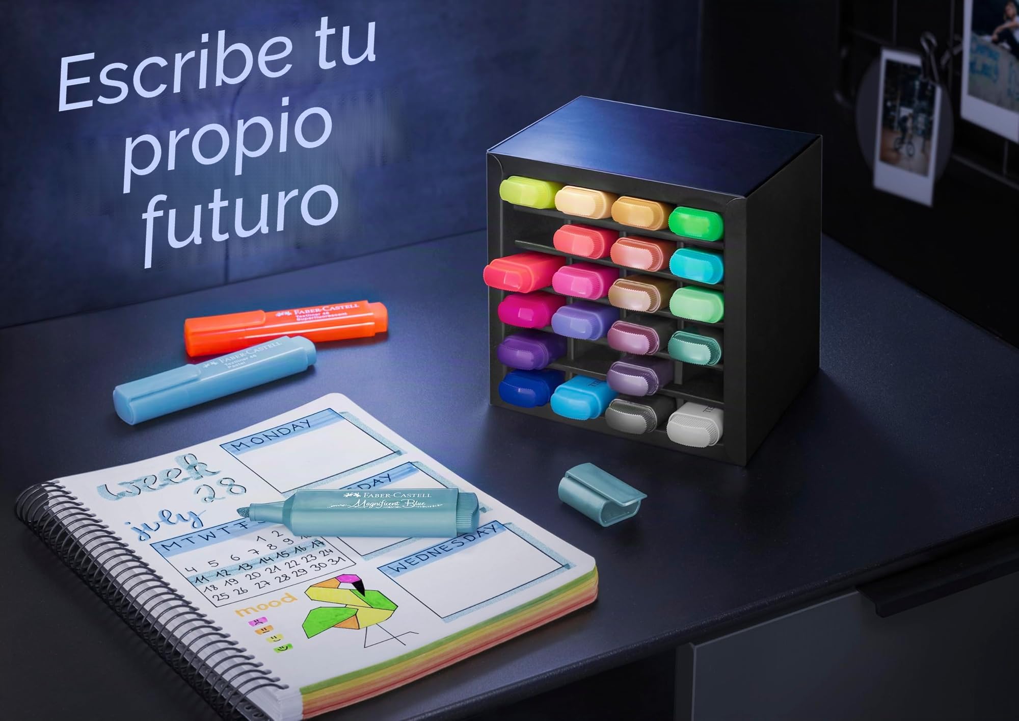 Faber-Castell 254602 - Set de Mesa 24 Textliner 46