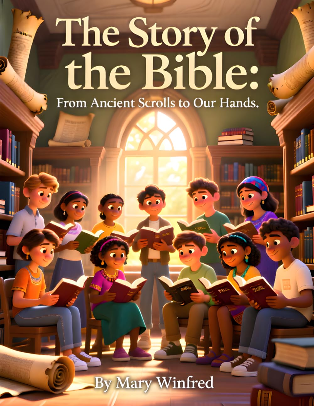 The Story of the Bible: From Ancient Scrolls to Our Hands: How God’s Word Was Written, Preserved, Translated, and Passed Through Generations.