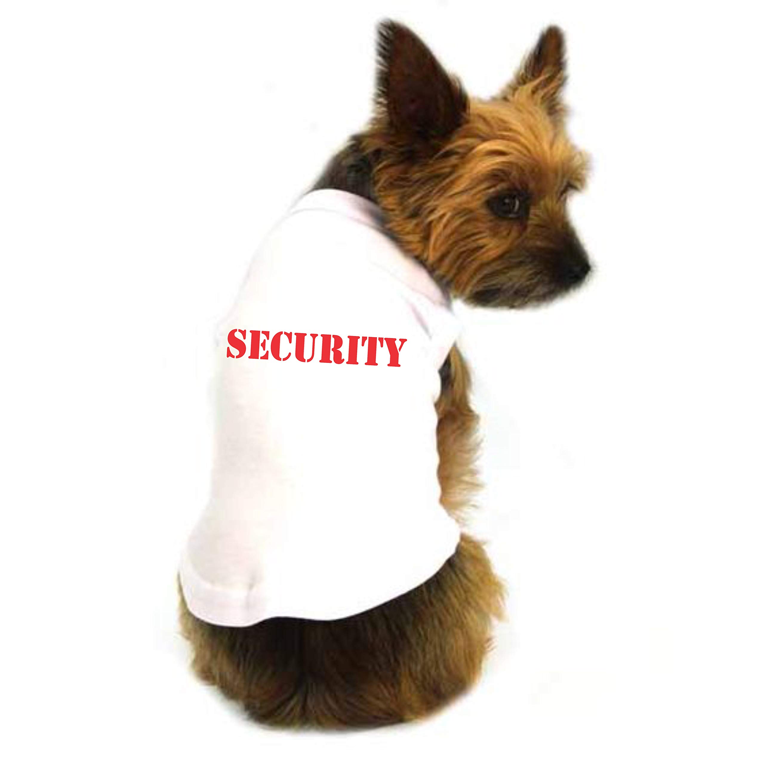 The Tee Shop Pet Clothing Collection Cool Funny Quote Printed Security on Pet Dog Cat Comfortable T-Shirt (B08RDXJ421) Amazon Price History, Amazon Price Tracker